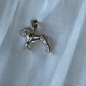 Sterling Silver 925 Dog Pendant, NWOT